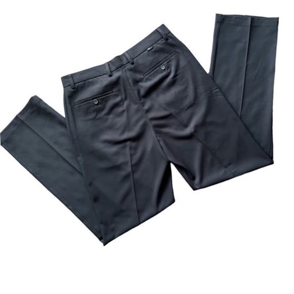 GREG NORMAN GOLF PANTS | DRESS PANT | BUSINESS PANT | CHINOS | BLACK | 34/34 - Picture 2 of 10